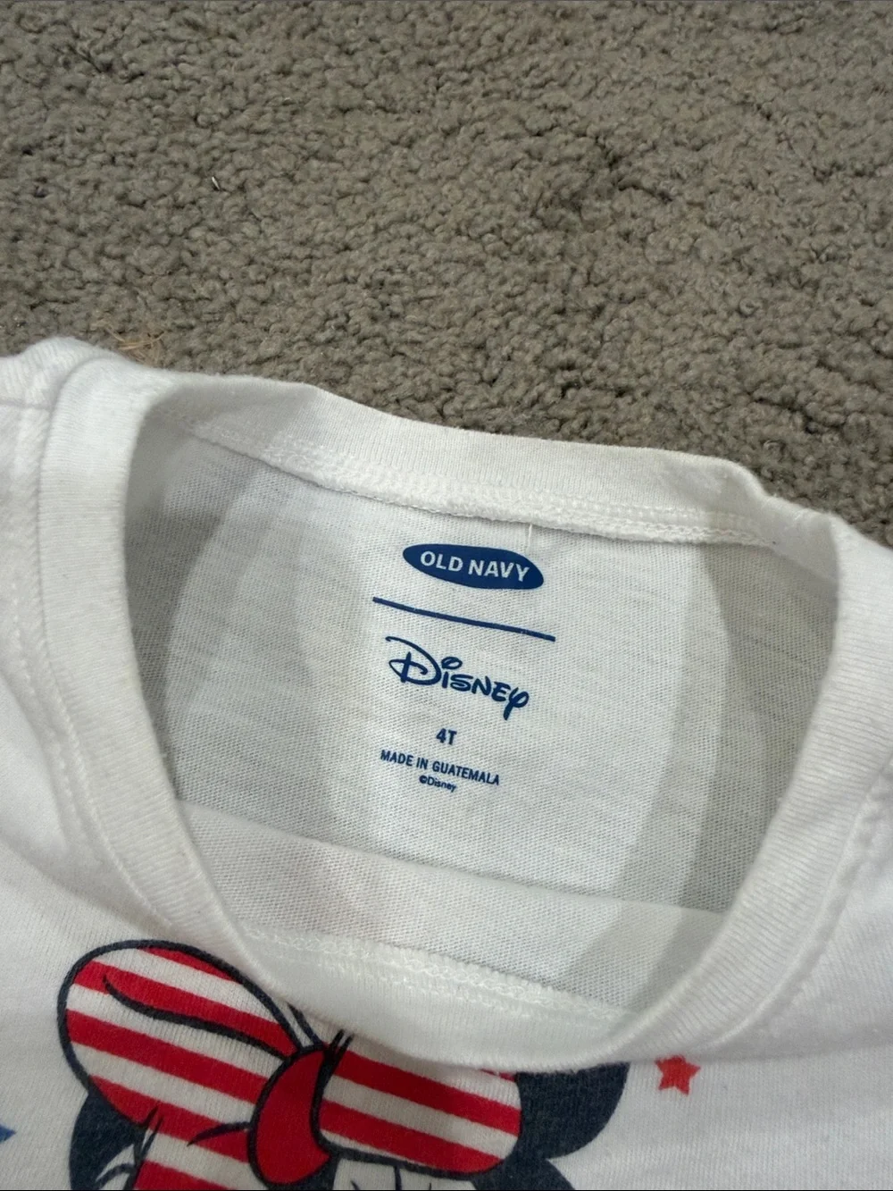 Disney Minnie Patriotic Tee